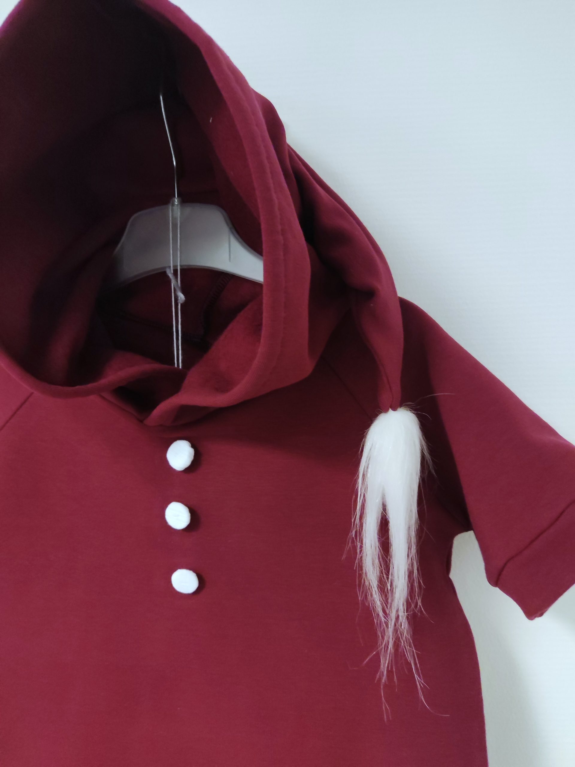 Nykštuko komplektas su liemene. Bordo arba žalias - Image 2