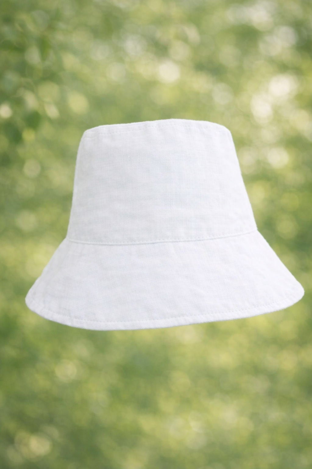 Siuvimo rinkinys BALTA LININĖ KEPURĖ - Image 2